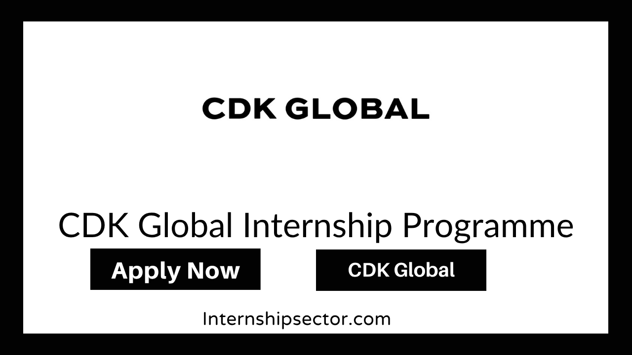 CDK Global Internship Programme