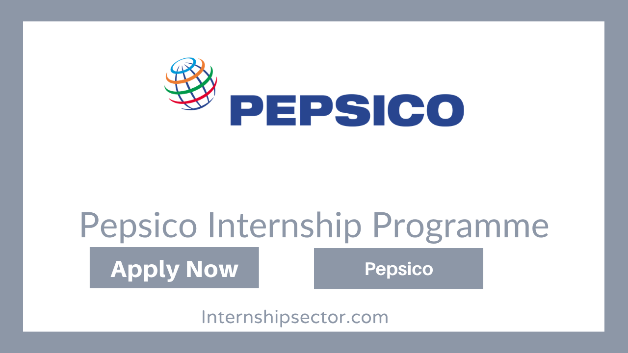 Pepsico Internship Programme