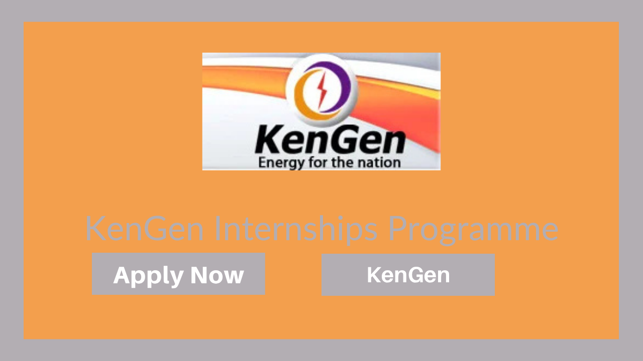 KenGen Internships Programme