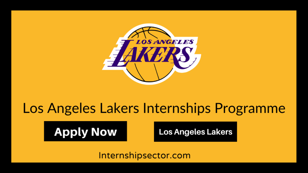 Los Angeles Lakers Internships Programme