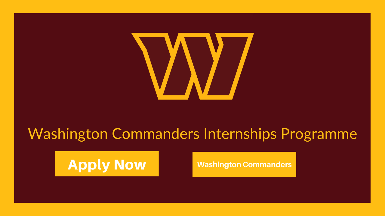 Washington Commanders Internships Programme